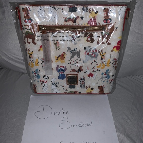 Dooney & Bourke Handbags - Dooney & Bourke Disney Santa Tails Crossbody